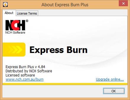 nch express burn free trial